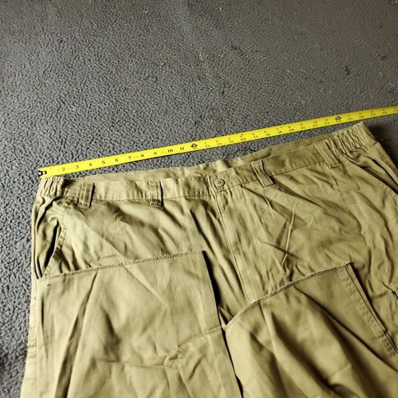Boulder Creek Trading Pants Big Tall Mens Size 54 38L Beige Cotton Chino Khaki - Picture 4 of 7